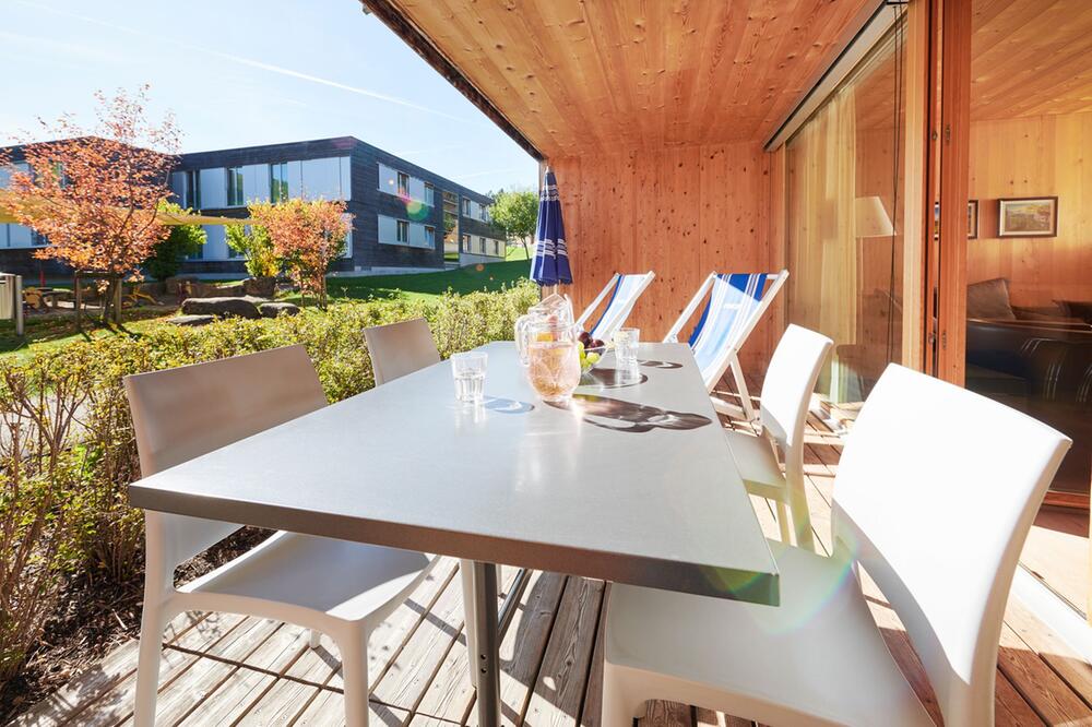 Apartement mit Terrasse im Feriendorf Reka