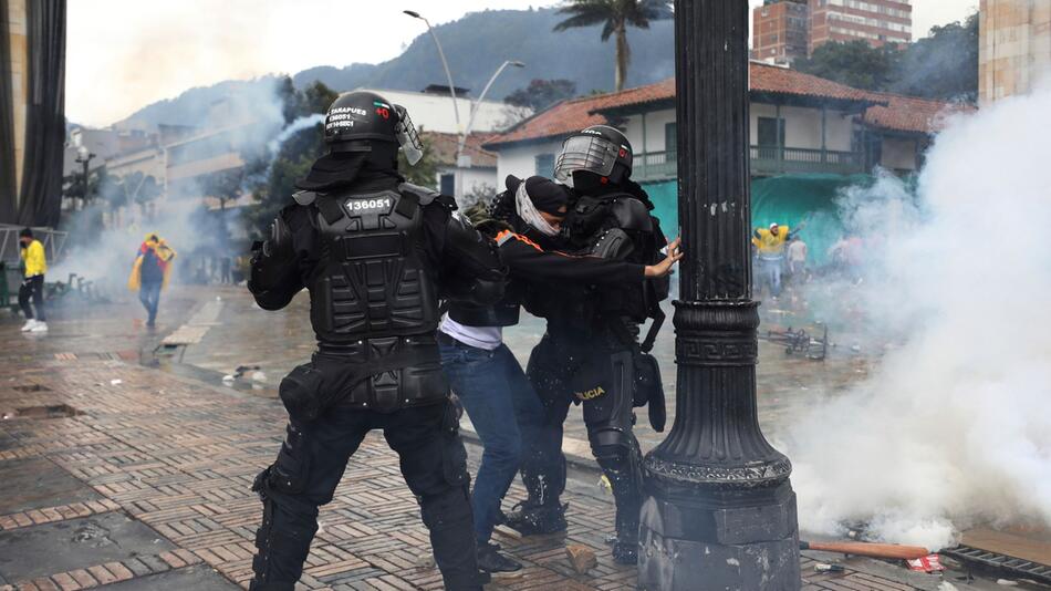 Proteste in Kolumbien