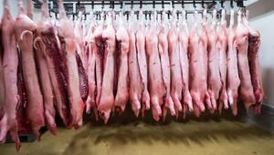 Schweinehälften