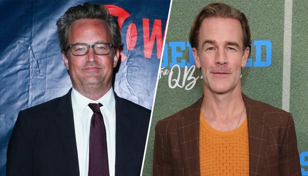Matthew Perry (l.) und James Van Der Beek wurden durch ihre Erfolgsserie weltberühmt.