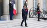 Emmanuel Macron am Elysee-Palast.