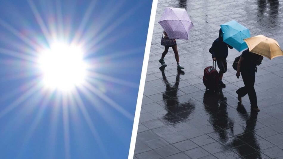 Wetter Wochenende Samstag Sonntag Deutsche Wetterdienst DWD