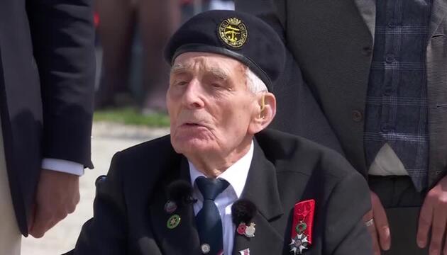 Weltkriegs-Veteranen erhalten Ehrung zum D-Day