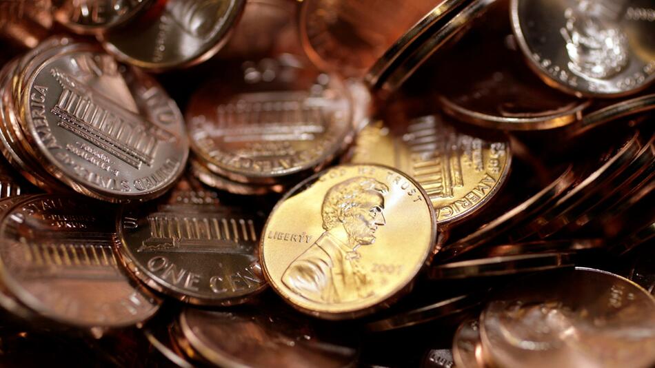 USA stellen Produktion von 1-Cent-Münzen ein