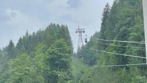 19 Personen stecken nach Unwetter in Dornbirner Seilbahn fest