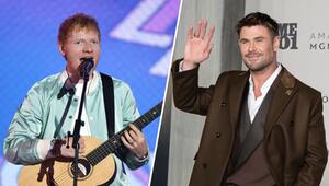 Ed Sheeran und Chris Hemsworth