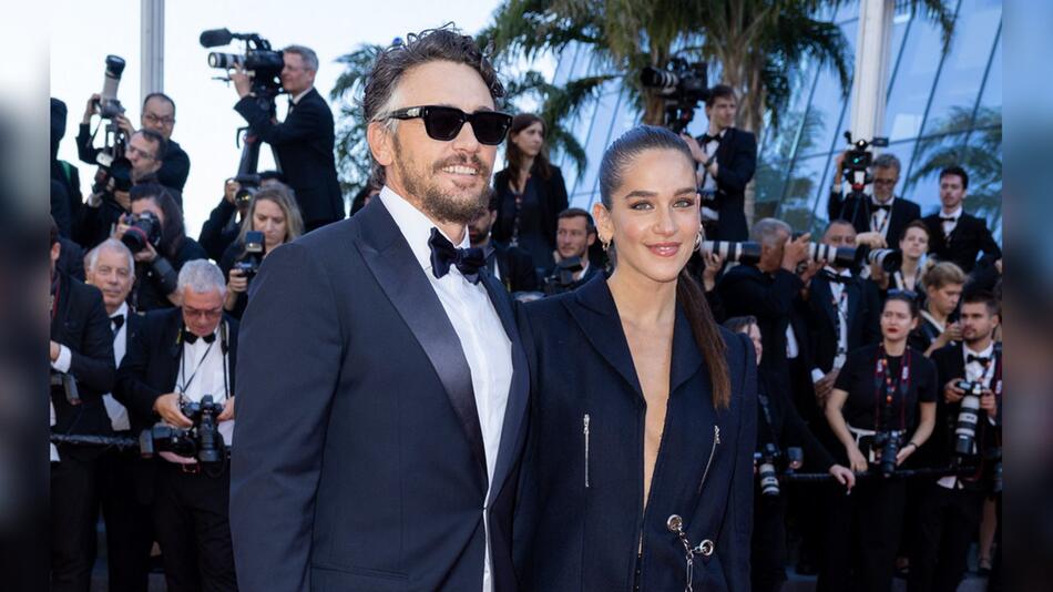 James Franco und Izabel Pakzad in Cannes.