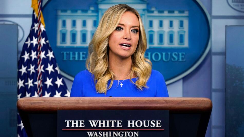 Weißes Haus - Pressesprecherin Kayleigh McEnany