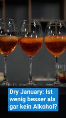 Dry January: Ist wenig besser als gar kein Alkohol?