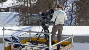 Kamera bei den Olympischen Winterspielen