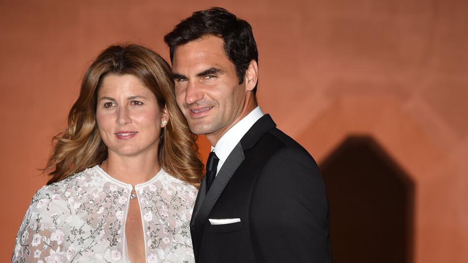 Roger Federer, Mirka Federer, Tennis Wimbledon - Champions Dinner