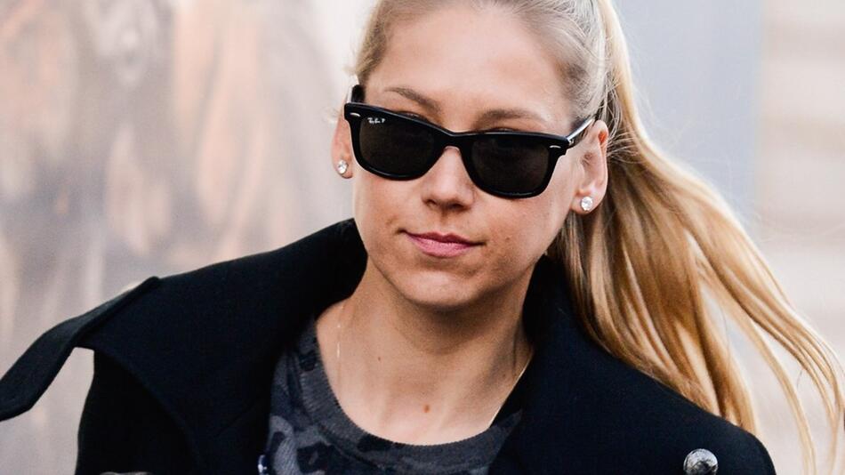 Heute selten fotografiert: Anna Kournikova in jüngeren Jahren.