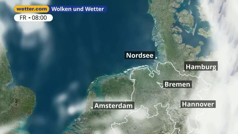 "Nordsee: Dein Wetter für Deine Region!"