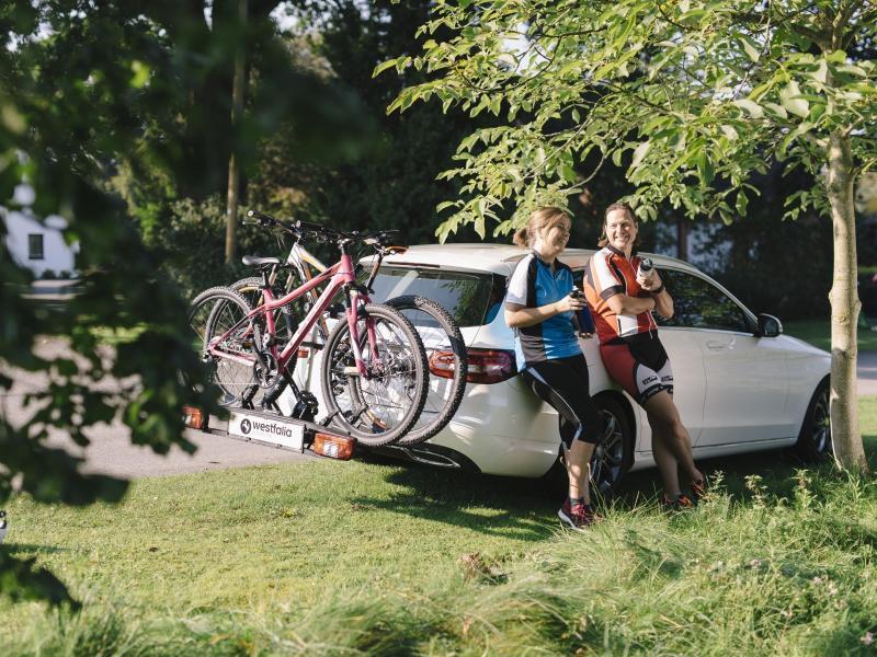 Fahrzeug mit Fahrradträger