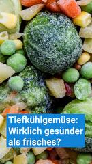 Ist Tiefkühlgemüse wirklich gesünder?