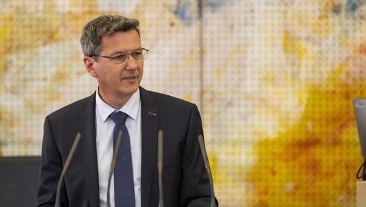 Der neue Landeshauptmann nun offiziell im Amt