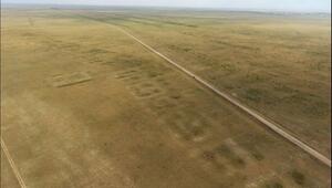 Ausgrabung in kasachischer Steppe