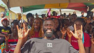 Antonio Rüdiger in Sierra Leone