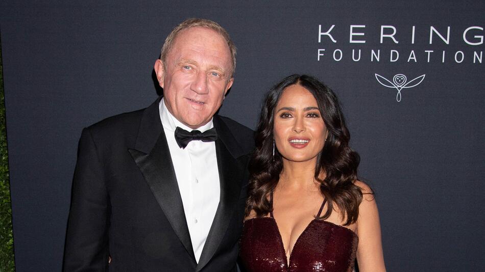 Salma Hayek und François-Henri Pinault.