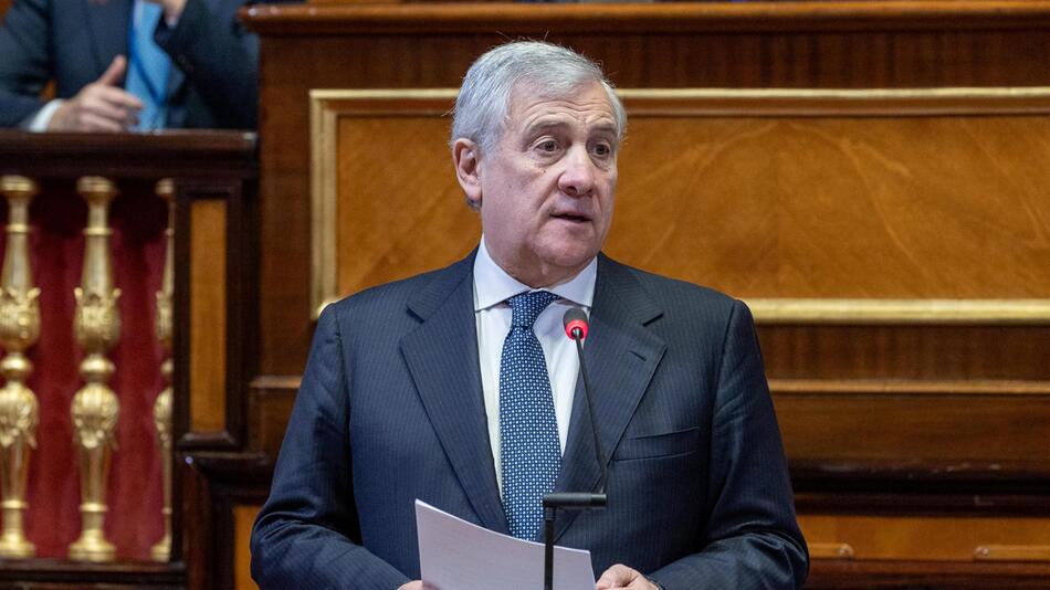 Italienischer Außenminister Antonio Tajani