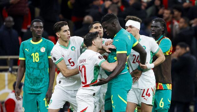 Marokko gegen Senegal