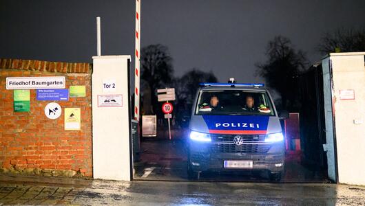 Hier auf dem Friedhof kam es zu der Bluttat