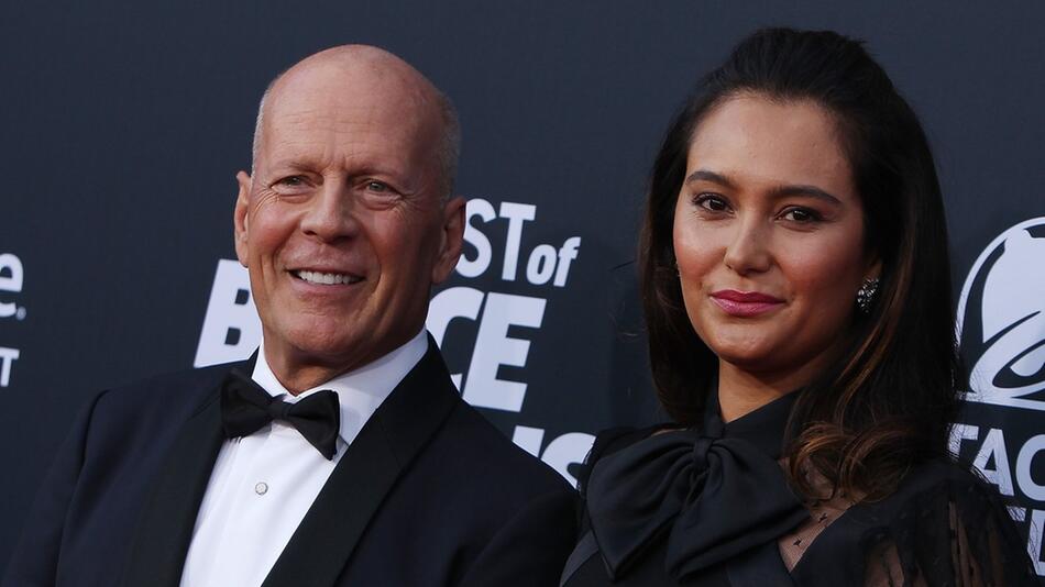 Bruce Willis mit Ehefrau Emma Heming-Willis bei einem Event im Jahr 2018.