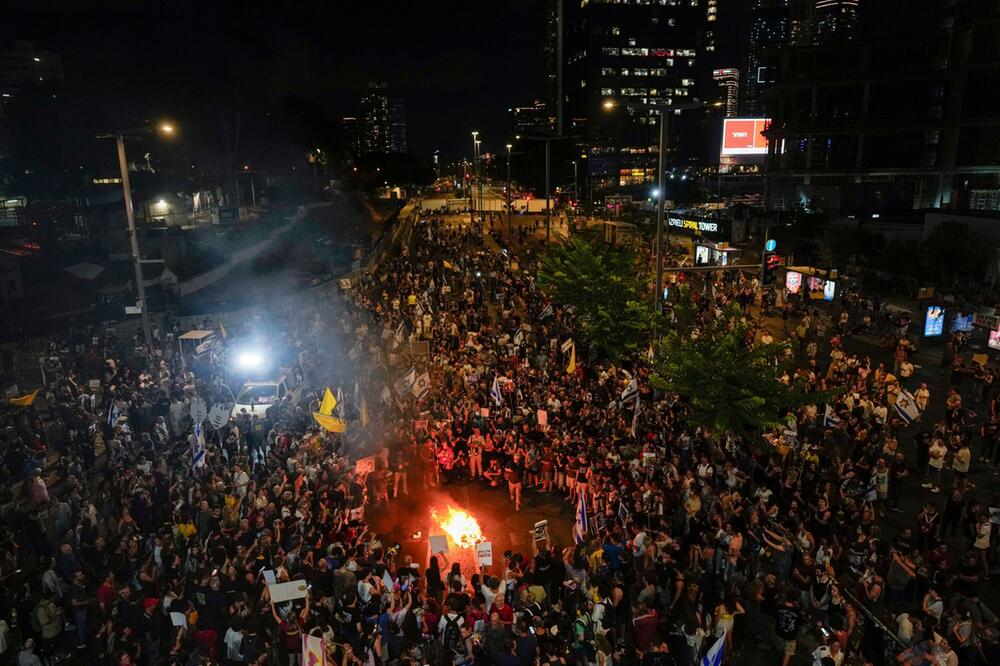 Nahostkonflikt - Protest in Tel Aviv