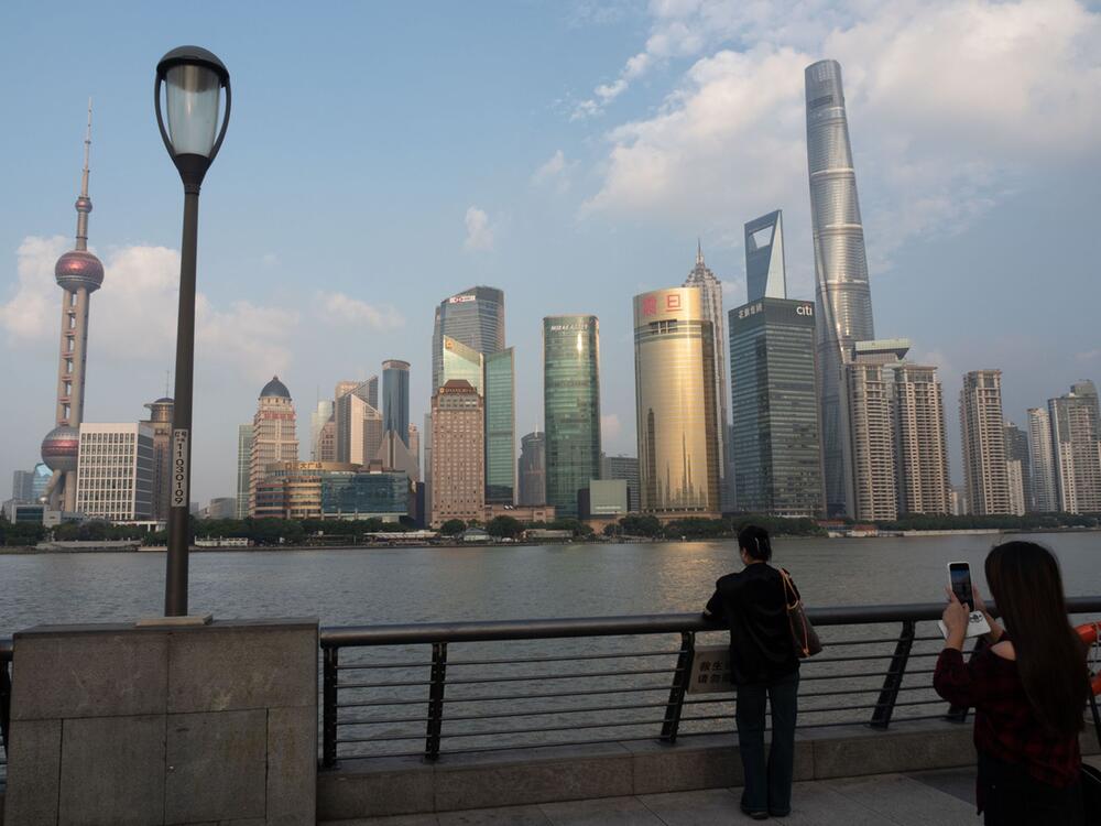 Shanghais Uferpromenade The Bund