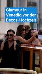 Die Kardashians sorgen in Venedig vor der Bezos-Hochzeit für Glamour