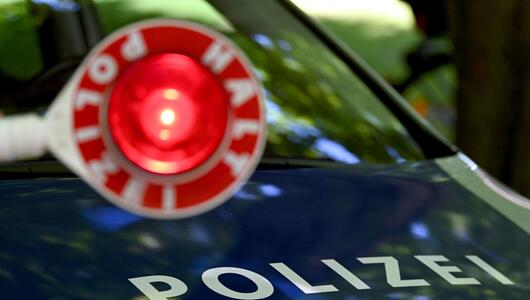Die Polizei stoppte die flüchtenden Einbrecher