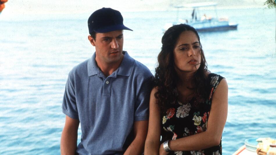 Matthew Perry und Salma Hayek.