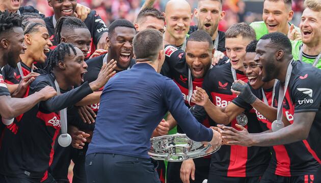 In der Bundesliga-Saison 2023/24 blieb Bayer Leverkusen ungeschlagen.