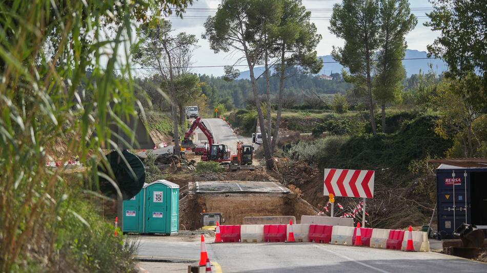 Nach den Überschwemmungen in Spanien