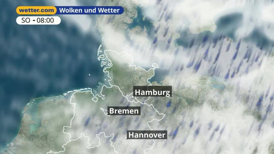 "Hamburg: Dein Wetter für Deine Region!"