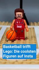 Basketball trifft Lego: Die coolsten Figuren auf Insta