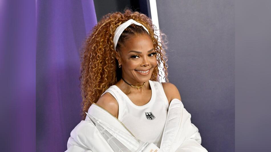Janet Jackson am Montagabend bei den American Music Awards in Las Vegas.