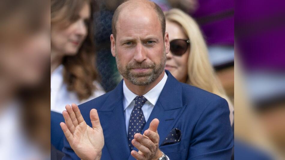 Prinz William ist großer Sportfan, hier beim Tennisturnier in Wimbledon.