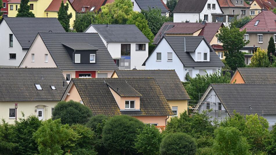 Siedlung mit Einfamilienhäusern