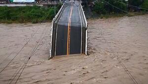 Menschen vermisst: Gewaltige Monsunfluten reißen Brücke auf den Philippinen entzwei