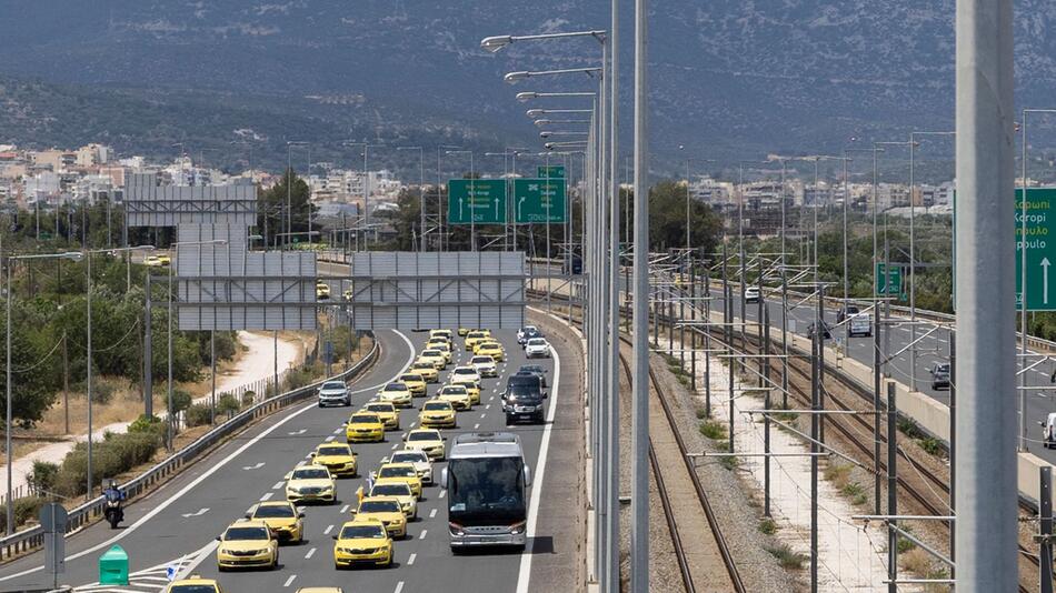 48-stündiger Taxi-Streik in Athen
