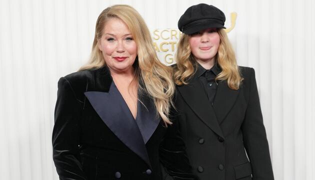 Christina Applegate mit ihrer Tochter Sadie.