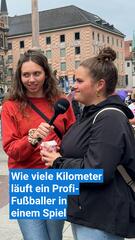 Schätzfrage: Wie viele Kilometer läuft ein Profi-Fußballer pro Spiel?
