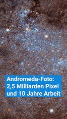 Neues Foto der Andromeda-Galaxie