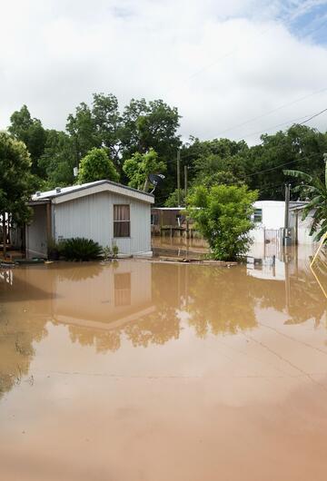 Unwetter, Regen, USA, Texas