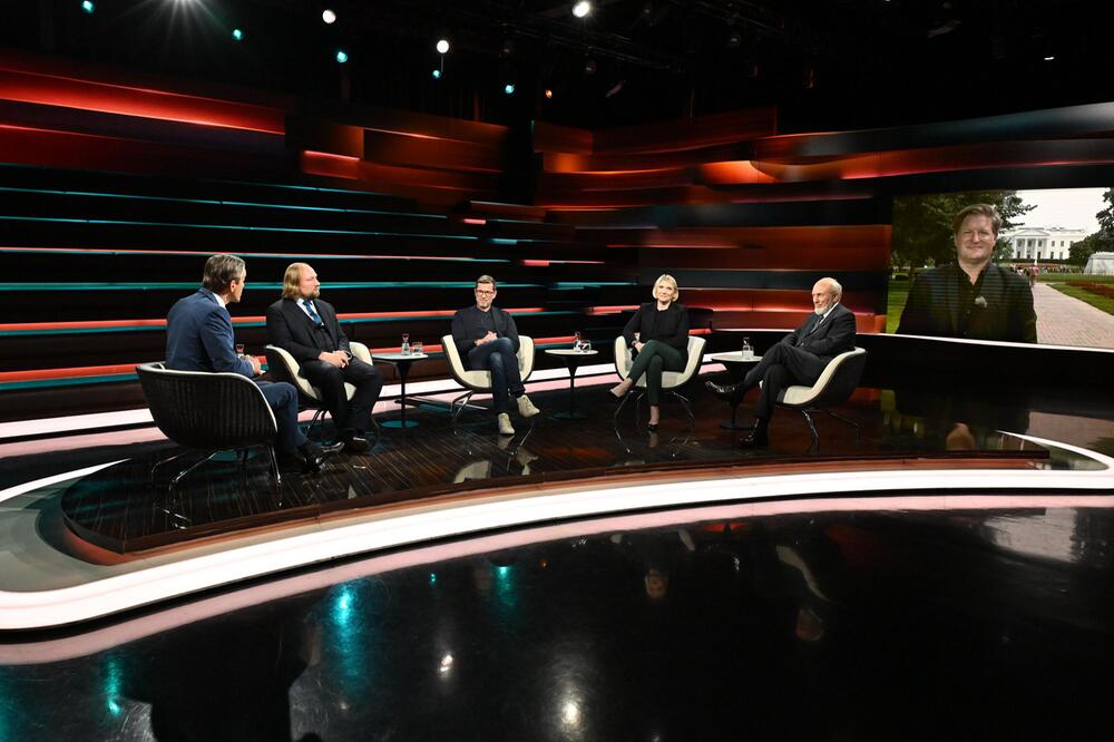 Markus Lanz, Anton Hofreiter, Karl Theodor zu Guttenberg, Cathryn Clüver Ashbrook, Hans-Werner Sinn
