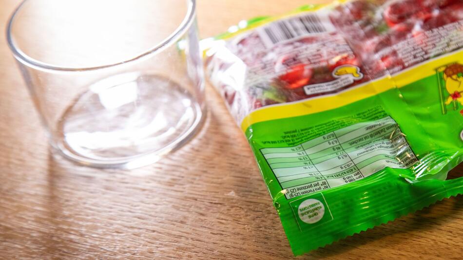 Lifehack Fruchtgummitüte wieder schließen