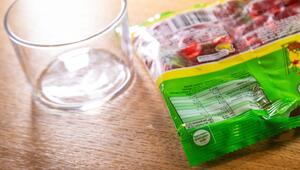 Lifehack Fruchtgummitüte wieder schließen
