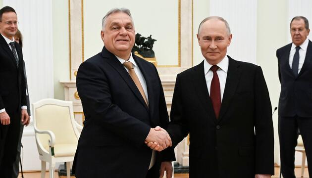 Ungarns Regierungschef Orban trifft Putin in Moskau