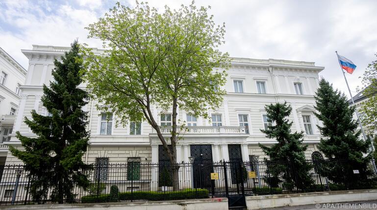 Russische Botschaft entschuldigt sich für Störgeräusch (Archivbild)